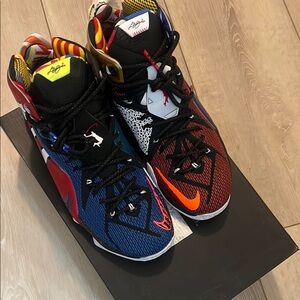 Nike LeBron XII SE Black Sneakers